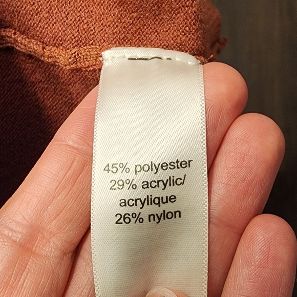 Light-rust Cardigan with Pockets - Picture 6 of 6